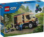 LEGO City mountain bike adventure van set packaging with LEGO branding.