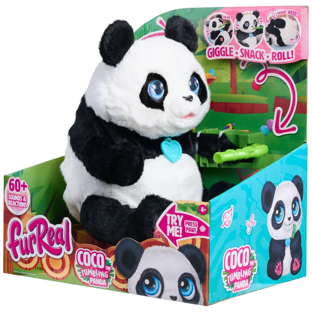 FurReal Coco the Tumbling Panda – Interactive Toy