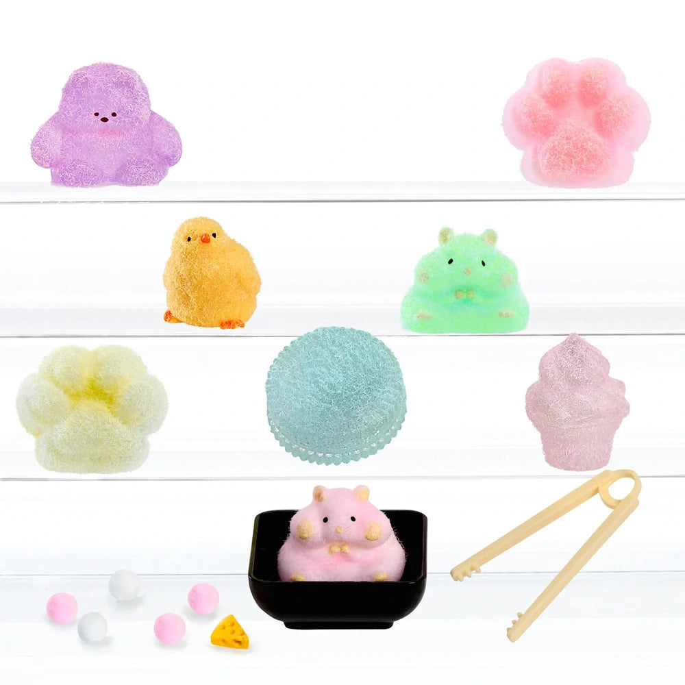 Tataba Blind Box Flocked Figures – Mystery Collectible with DIY Flocking