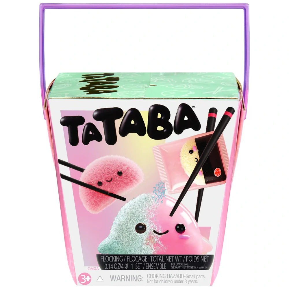 Tataba Blind Box Flocked Figures – Mystery Collectible with DIY Flocking