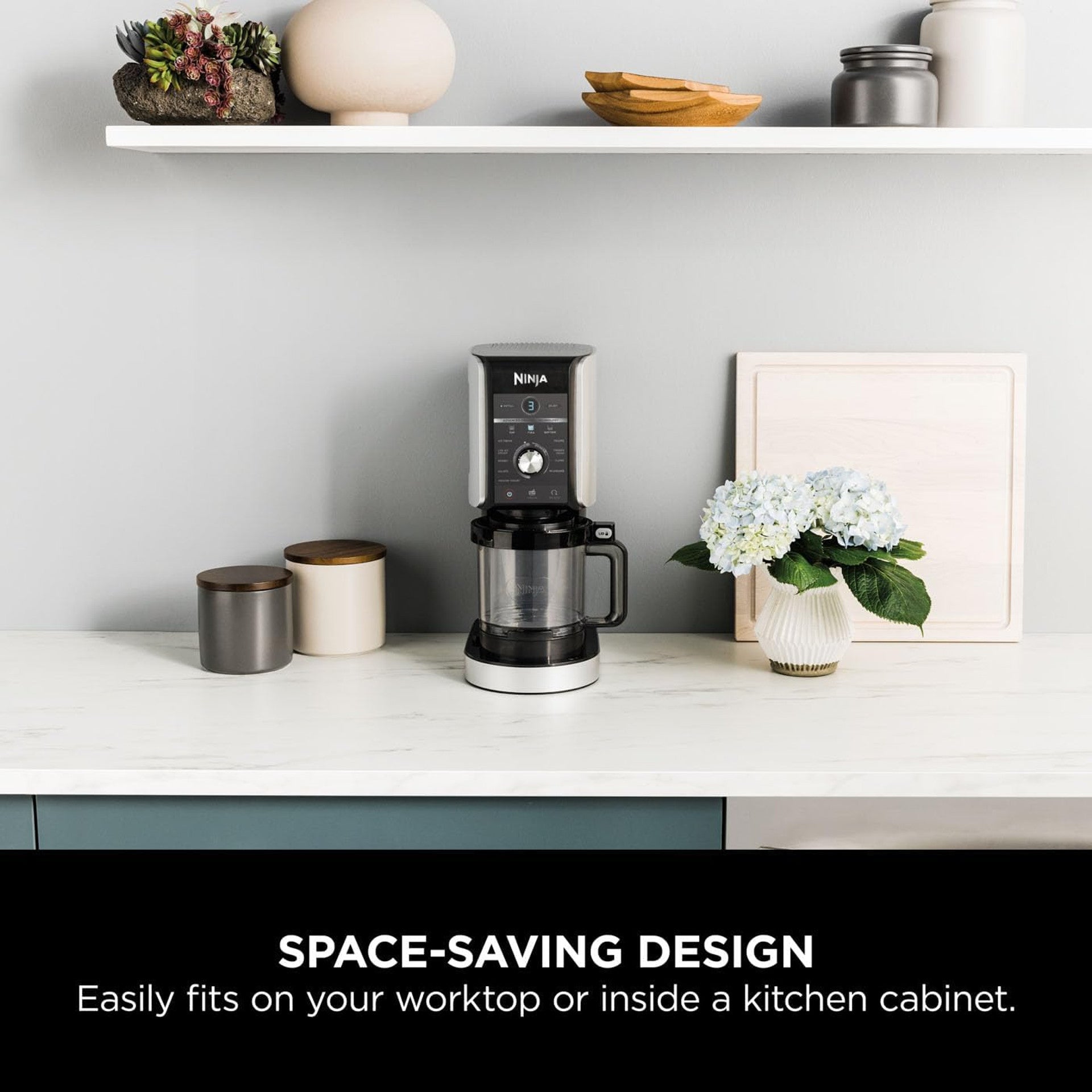 Ninja CREAMi Deluxe – 10-in-1 Ice Cream & Frozen Drink Maker (NC501UK)