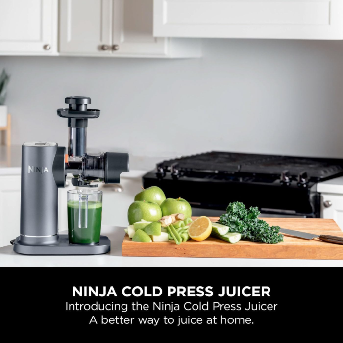 Ninja Cold Press Juicer JC151UK – Anti-Clog Quiet Juicing Tech