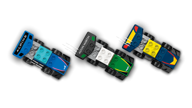 LEGO F1 Team Race Cars & Drivers 10445 – product image 3