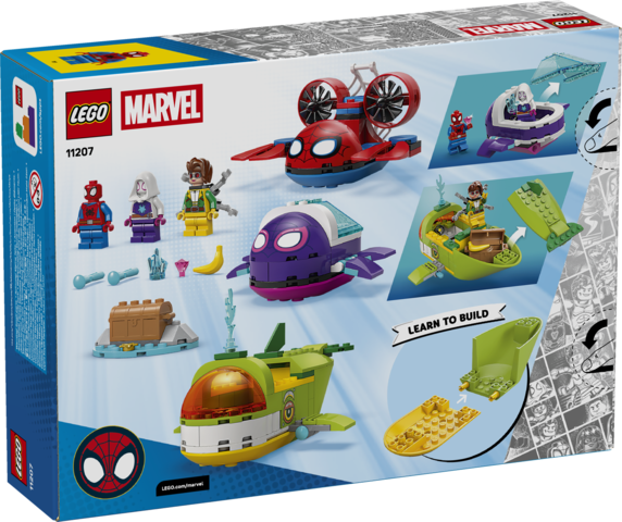 LEGO Spidey: Underwater Vehicles 11207