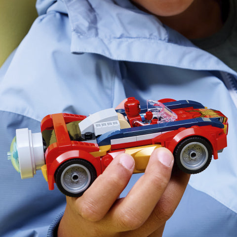 LEGO Spider-Man Car vs. Venomized Wolverine 76336