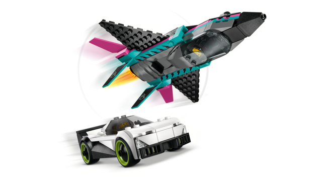 LEGO Jet vs. Car 60489