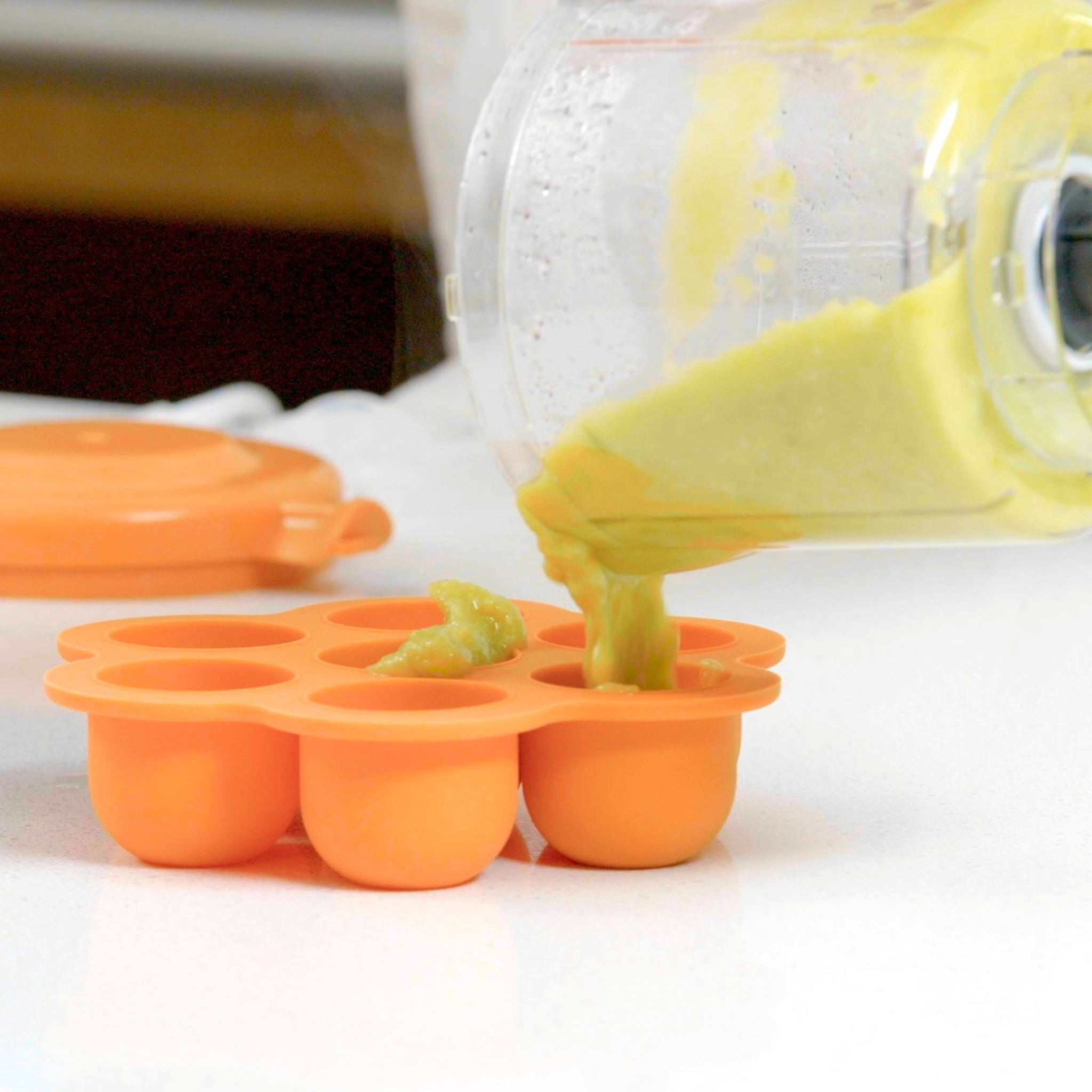 Quark - Chiill Silicone Freezer Tray with Lid - 7 Molds