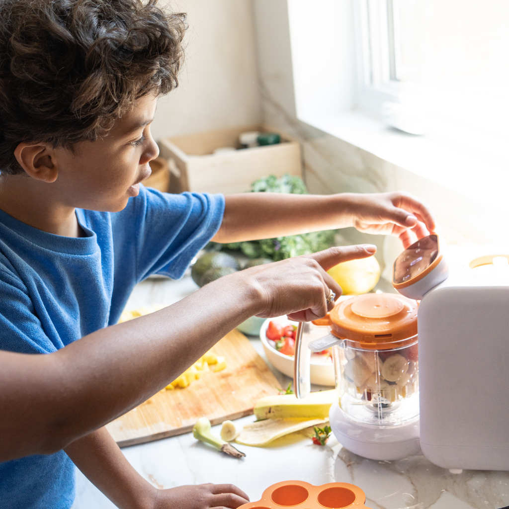 Quook 5-in-1 Baby Food Processor – Steamer, Blender & Bottle Warmer