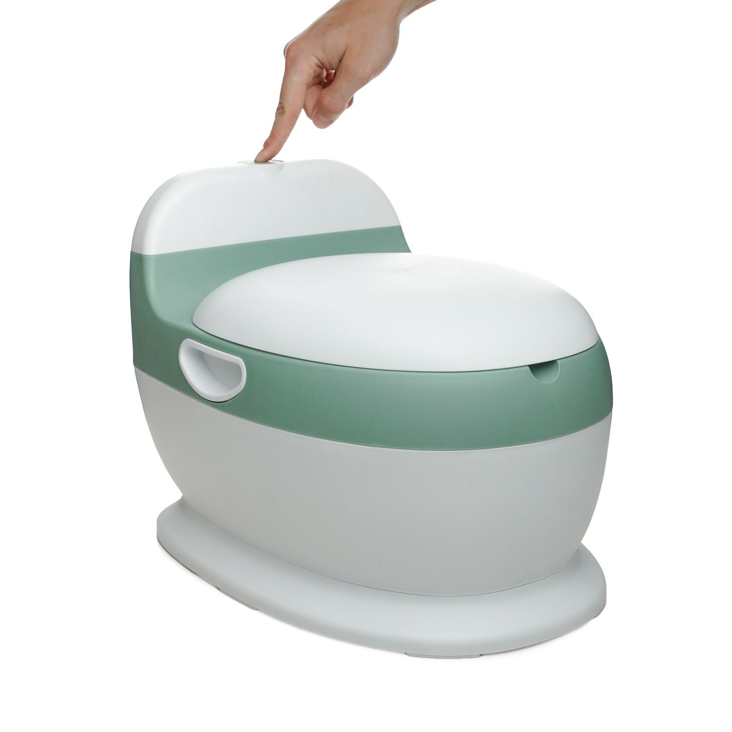 Thermobaby Mini Toilet with Flush Sound | Realistic Potty Training Toilet