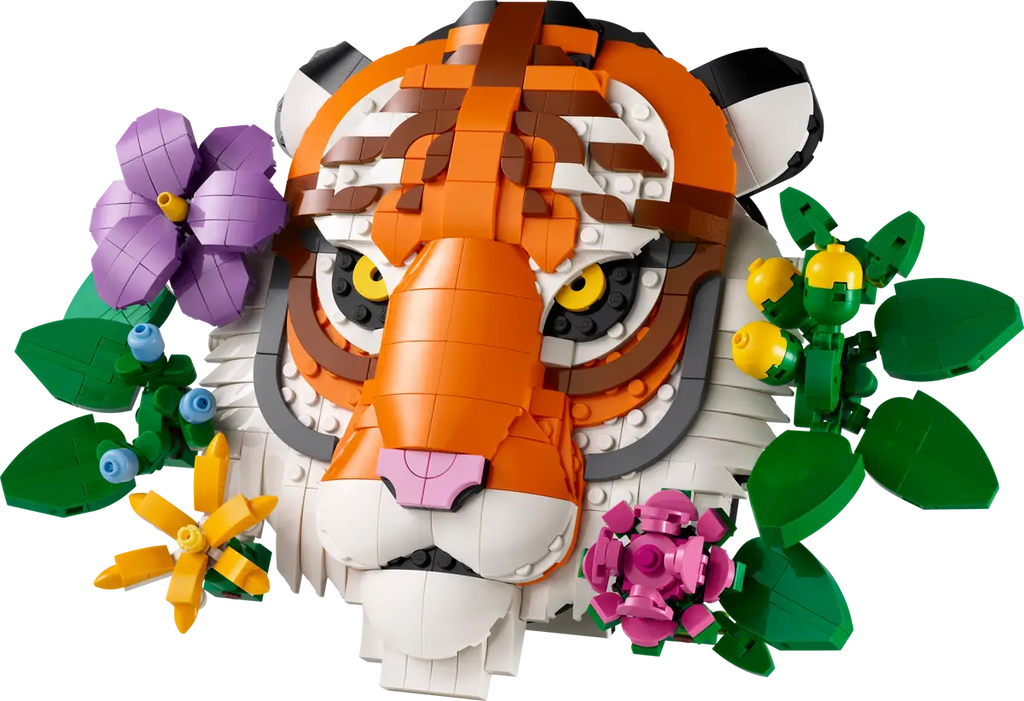 LEGO Art The Fauna Collection – Tiger 31217 Wall Décor