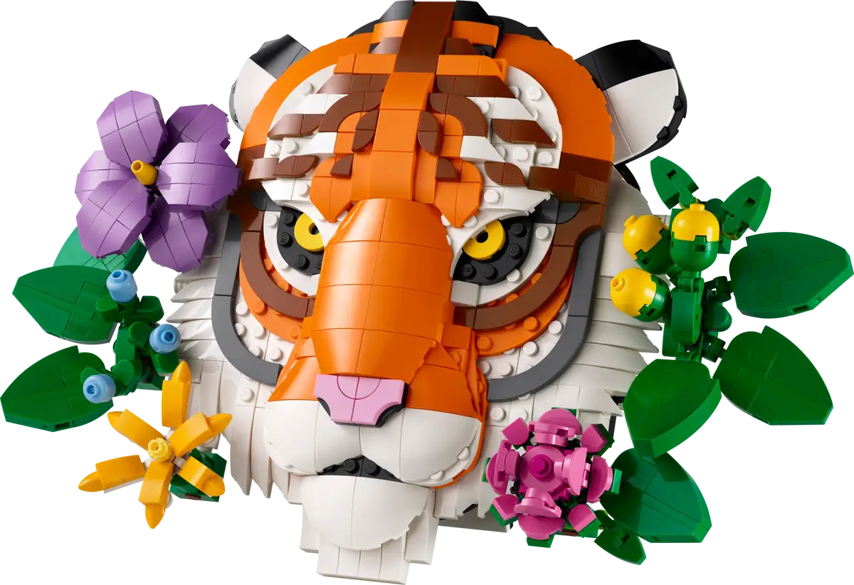 LEGO Art The Fauna Collection – Tiger 31217 Wall Décor