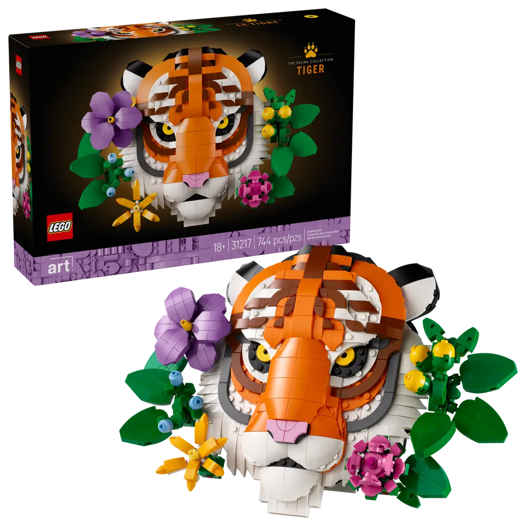 LEGO Art The Fauna Collection – Tiger 31217 Wall Décor