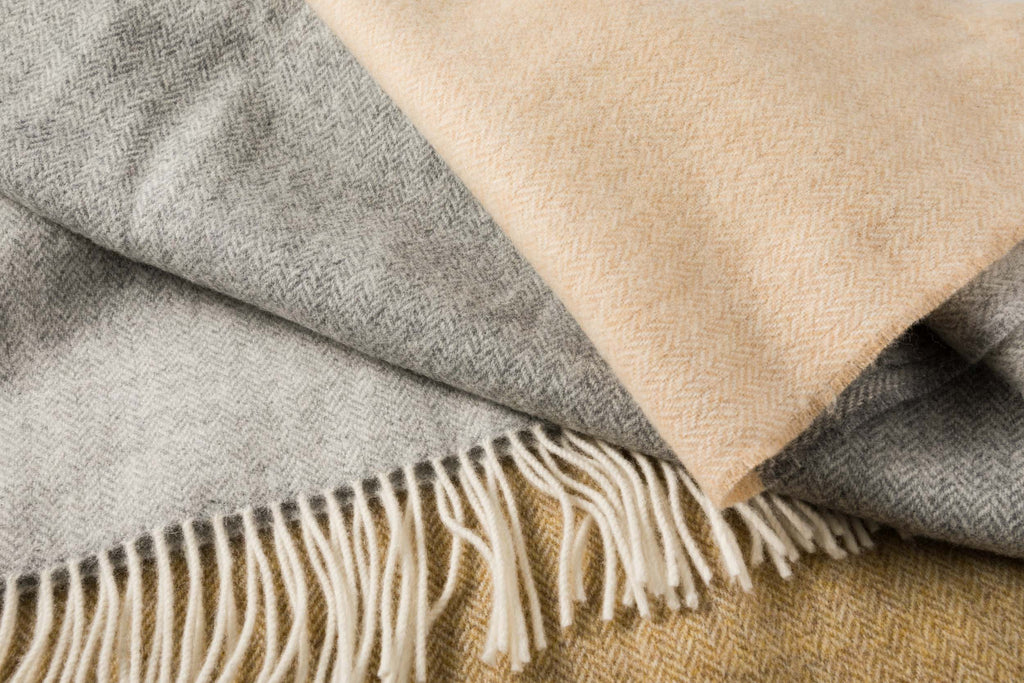 John Hanly Merino Lambswool Blanket – Irish Wool Blanket