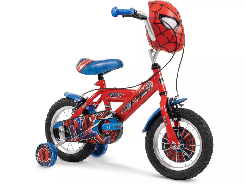 Huffy Spider-Man Kids Bike 12” – Lights, Sounds & Stabilisers