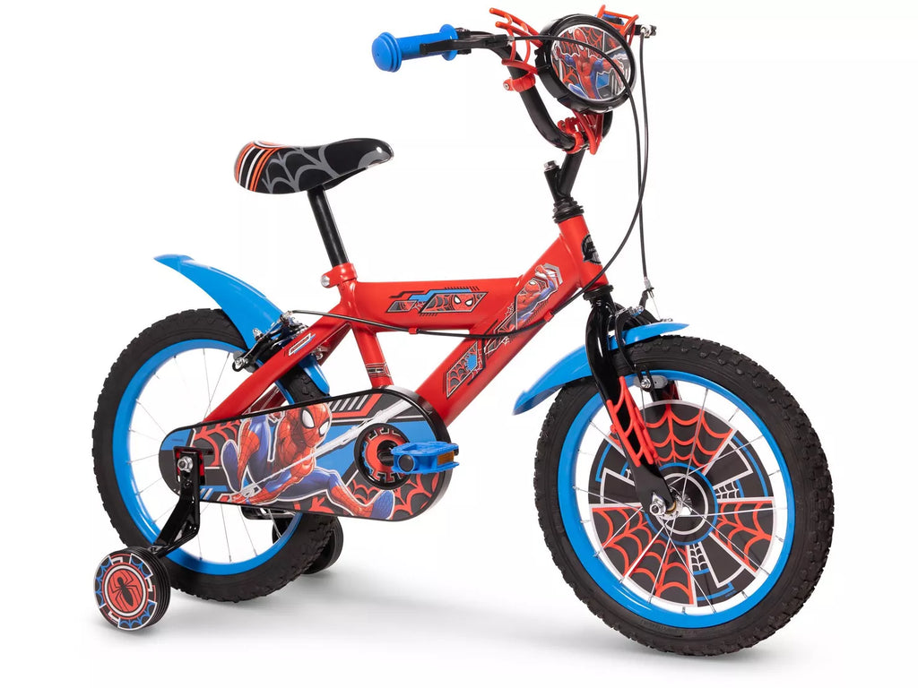 Huffy Spider-Man Kids Bike – 16" Wheel (Ages 5–7)