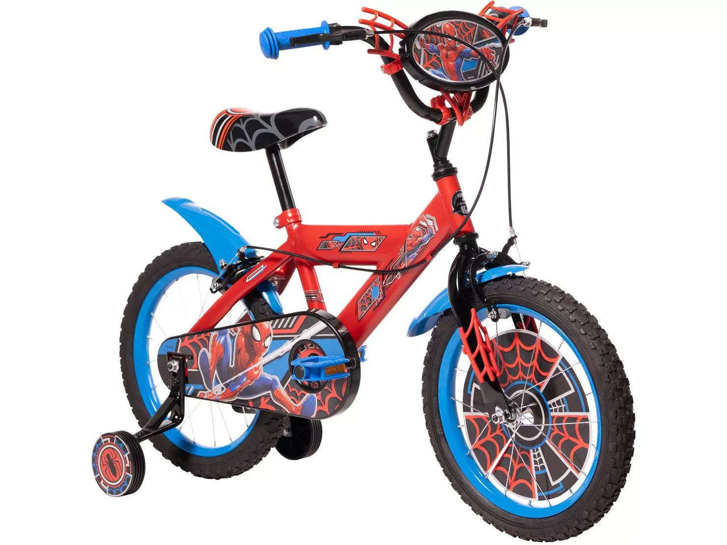 Huffy Spider-Man Kids Bike – 16" Wheel (Ages 5–7)