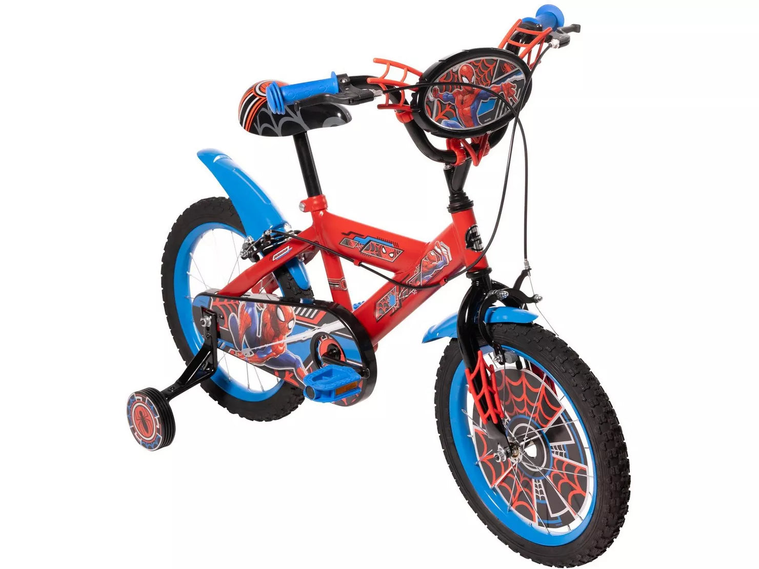 Huffy Spider-Man Kids Bike – 16" Wheel (Ages 5–7)