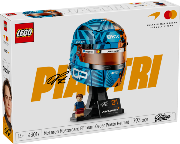 LEGO McLaren Mastercard F1 Team Oscar Piastri Helmet 43017 – product image 2