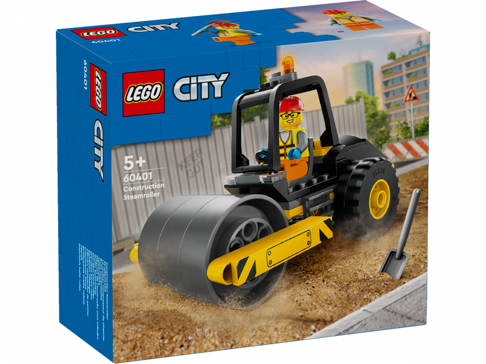 LEGO® City 60401 Construction Steamroller - Flemings Department Store