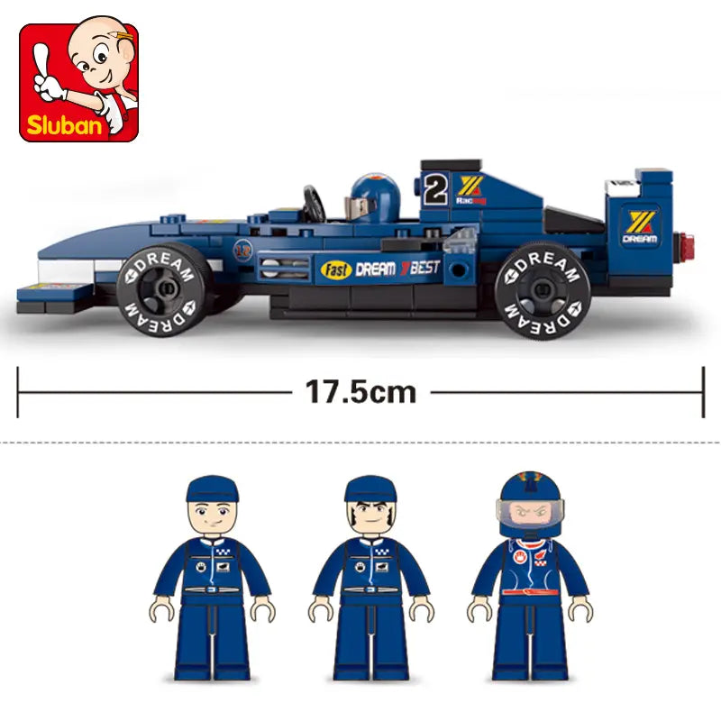 Sluban Racing Team F1 Mini Racer (M38-B0351)