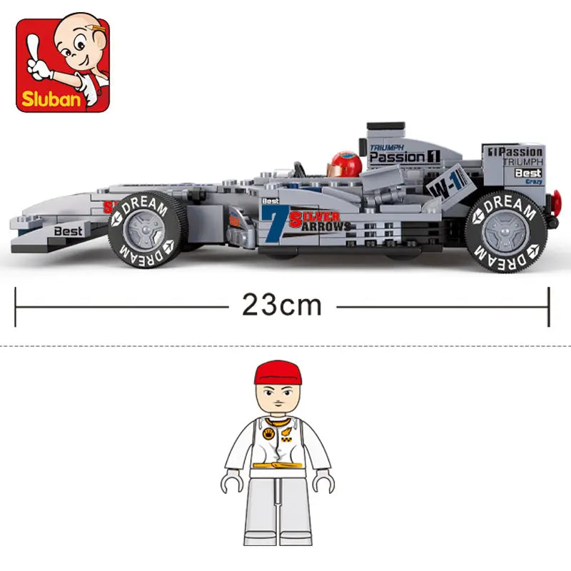 Sluban 1:24 Scale F1 Racing Car (M38-B0352)