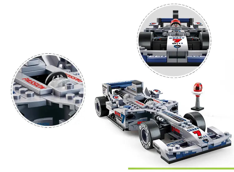 Sluban 1:24 Scale F1 Racing Car (M38-B0352)