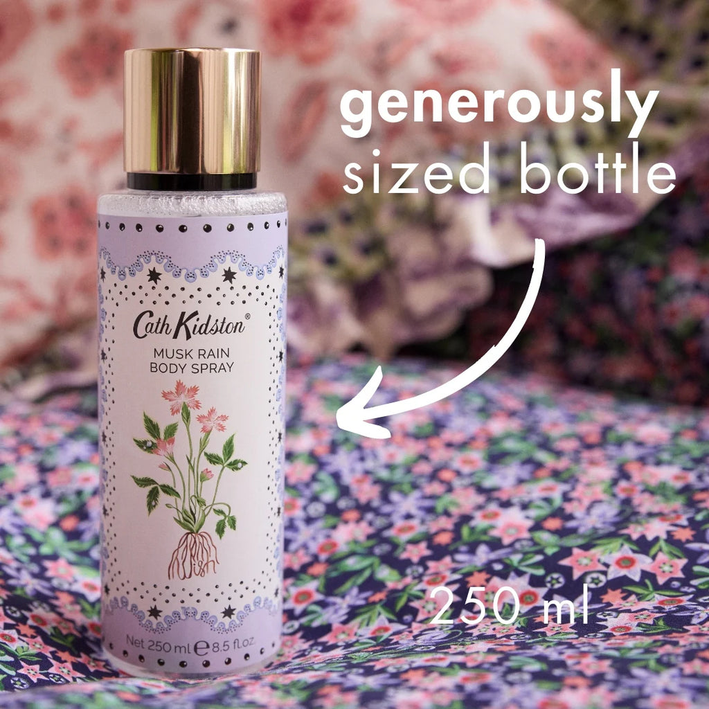 Cath Kidston Roots & Raindrops Musk Rain Body Spray 250ml