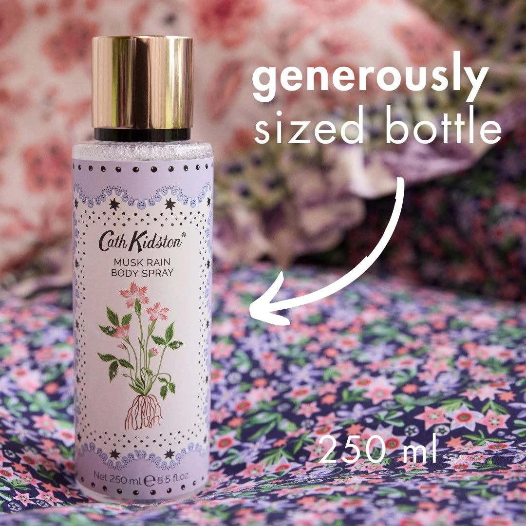 Cath Kidston Roots & Raindrops Musk Rain Body Spray 250ml