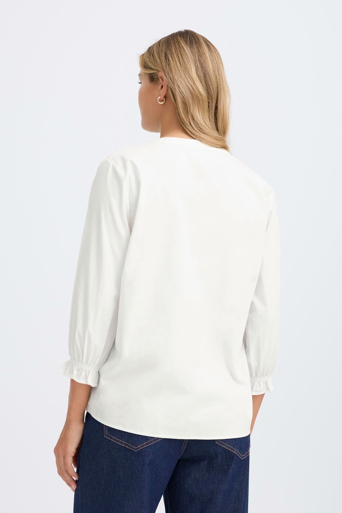 Fransa FROBBIE Blouse - Blanc de Blanc