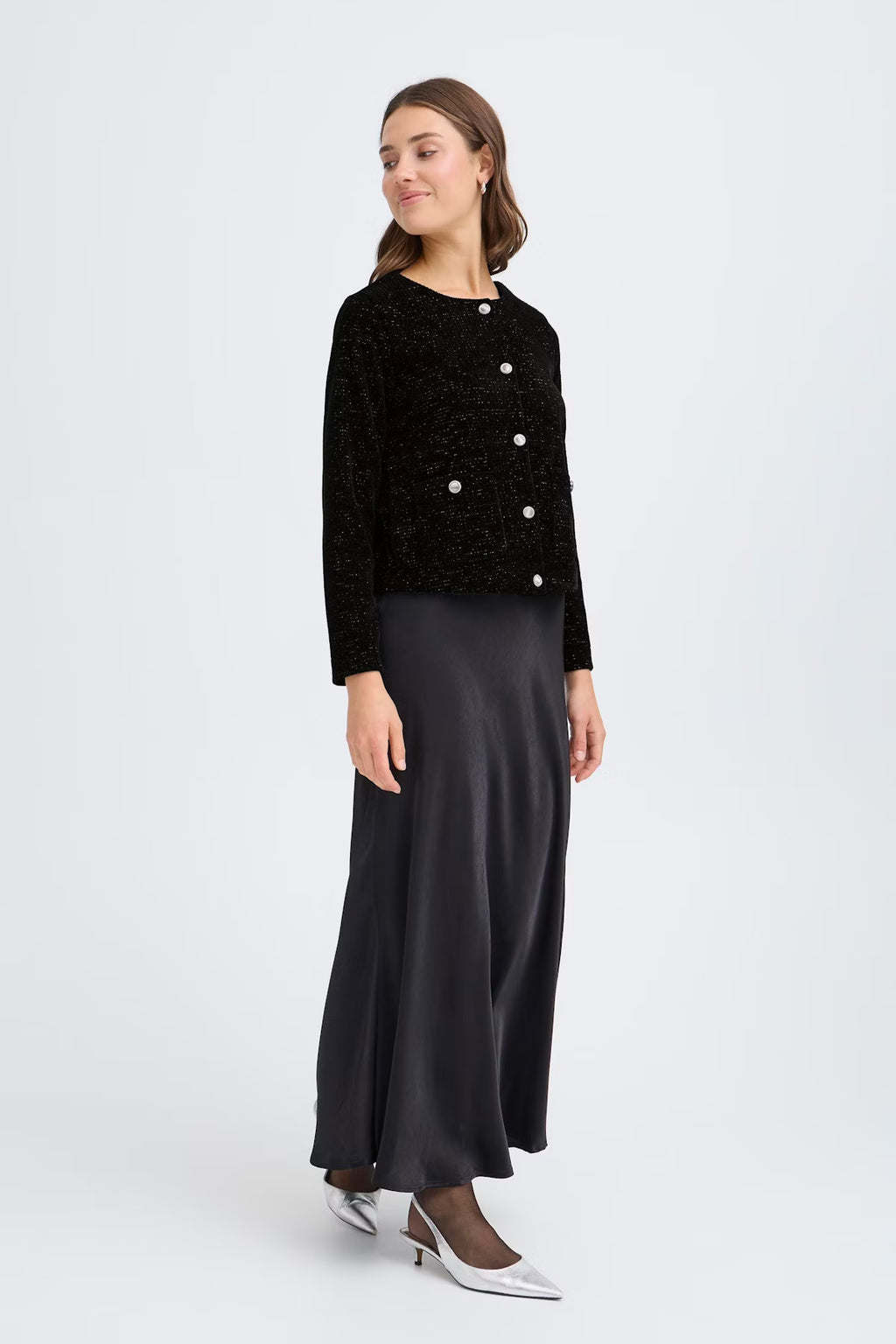 Fransa FRMALAYA Corduroy Blazer – Boxy Textured Jacket