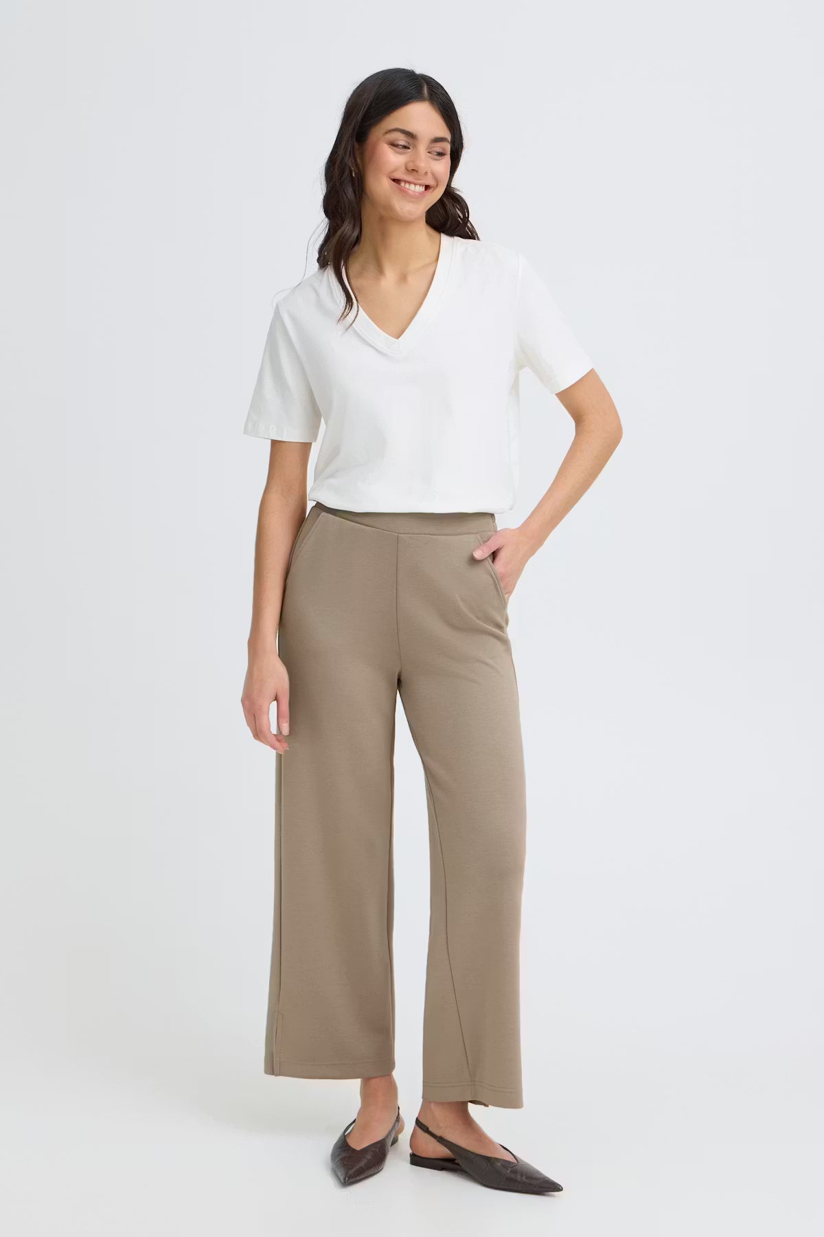 Fransa FRAURORA Trousers - Mountain Trail | Flemings Department Store