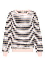 Fransa FRCAIA Pullover - Rose Smoke Stripe