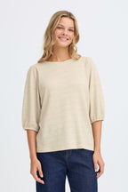 Fransa FRNIALA T-Shirt - Oxford Tann