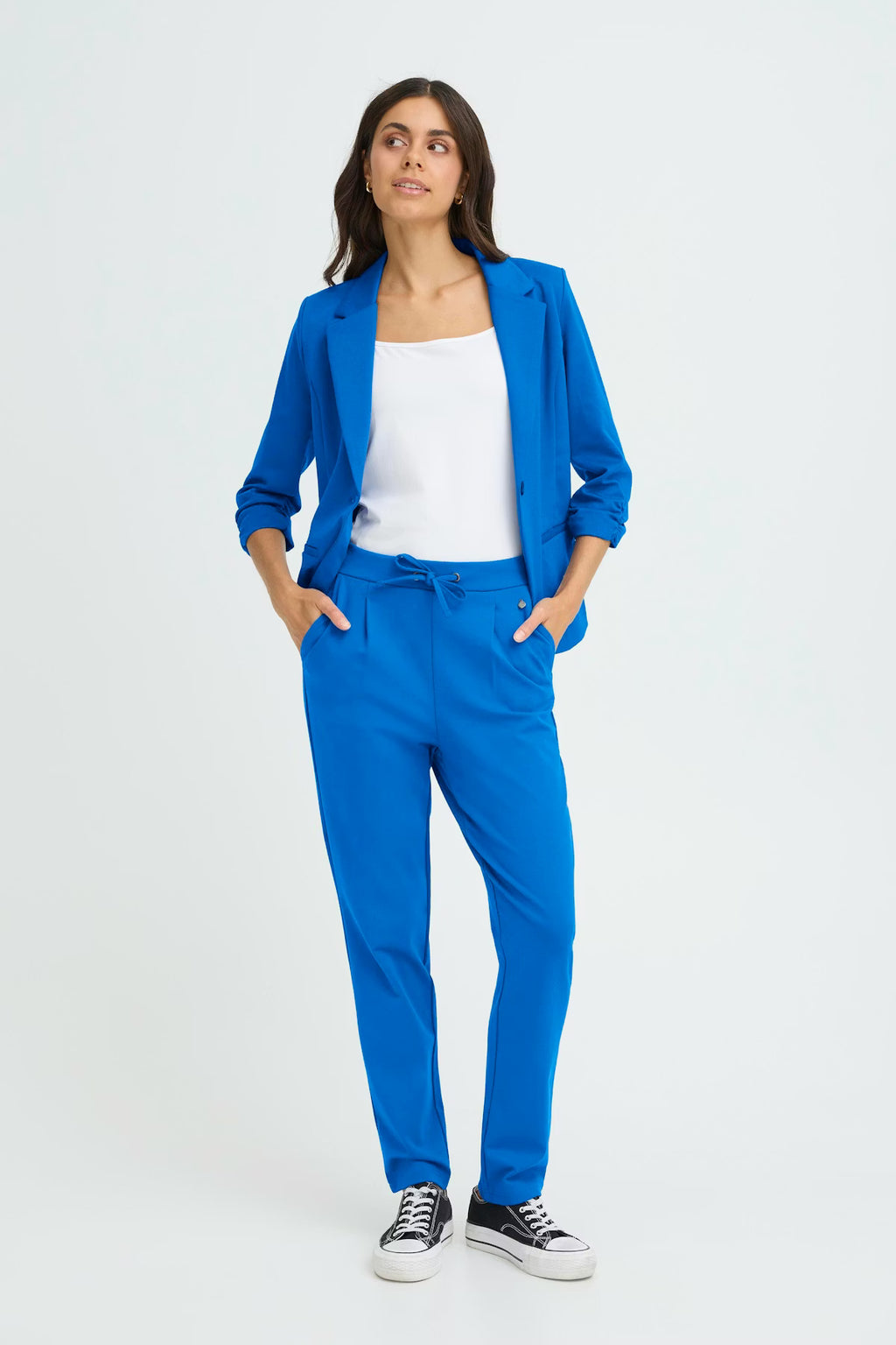 Fransa FRZASTRETCH Trousers - True Blue