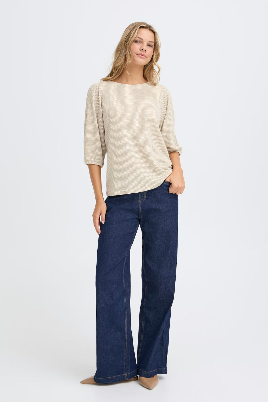 Fransa FRNIALA T-Shirt - Oxford Tann