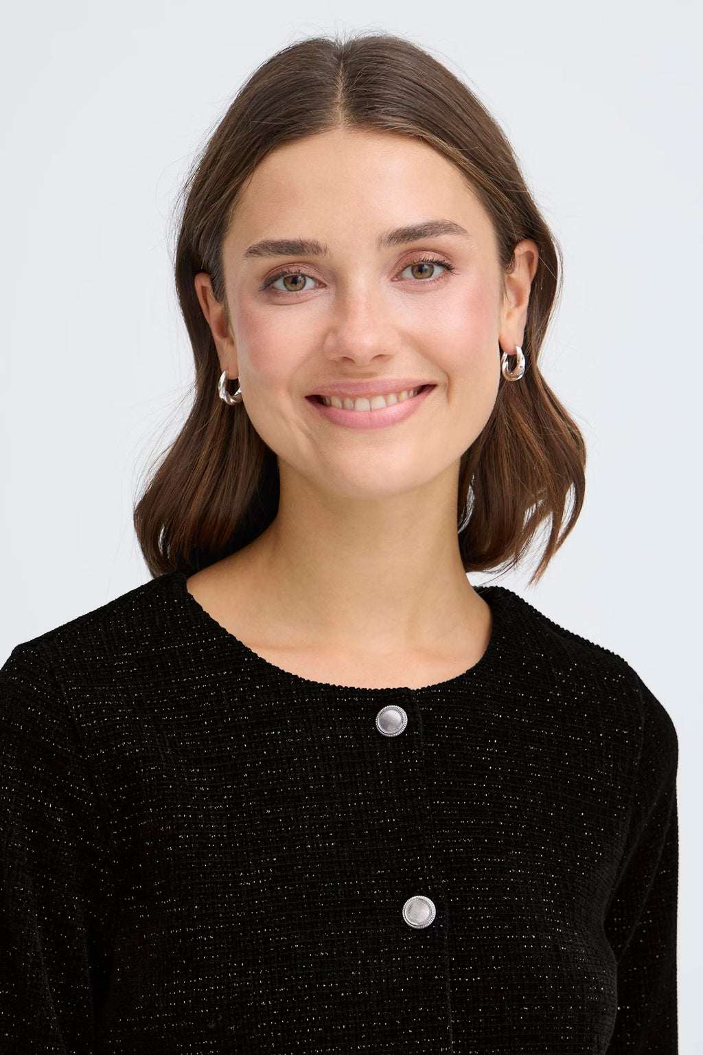 Fransa FRMALAYA Corduroy Blazer – Boxy Textured Jacket