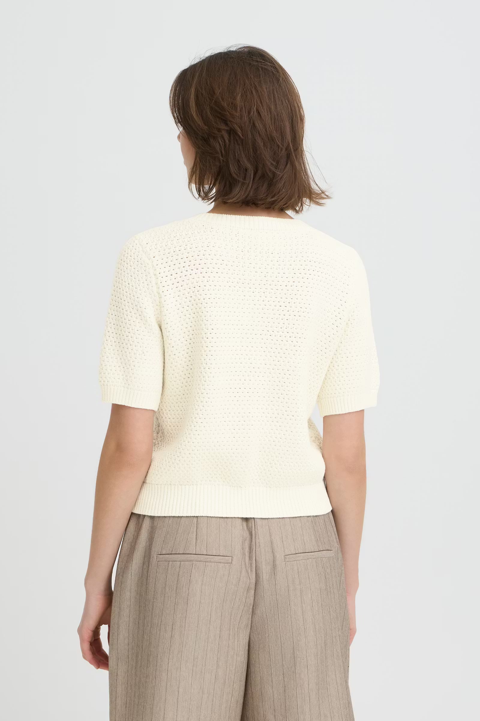 Fransa FRARALYN Pullover - Whisper White | Flemings Department Store