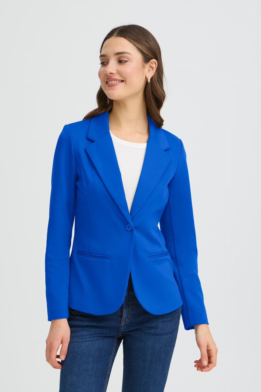 Fransa FRZABLAZER - Tailored Slim Fit Blazer (True Blue)