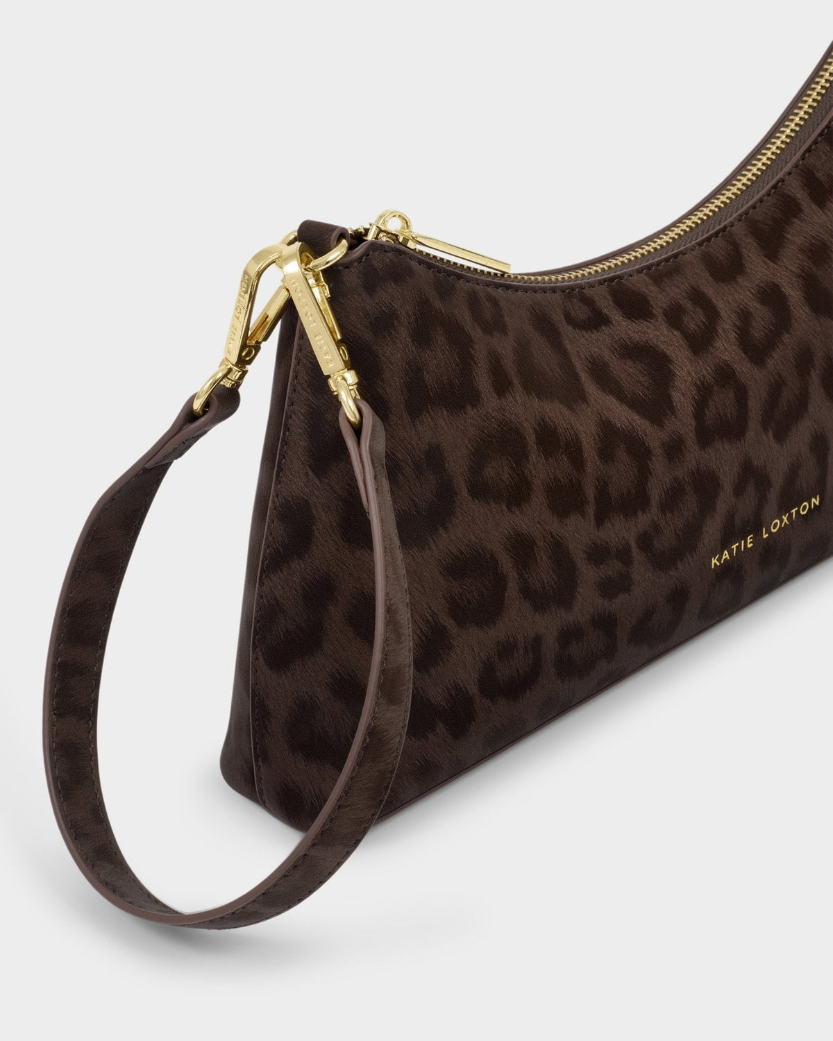 Miley Small Shoulder Bag in Chocolate Leopard - image 4