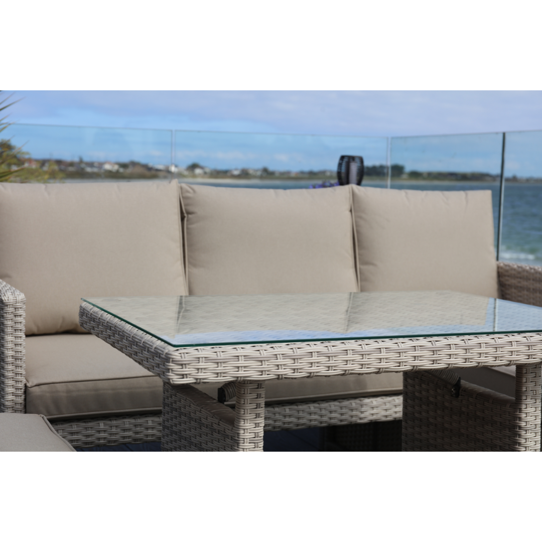 Alicante 5-piece Corner Set (Cream)