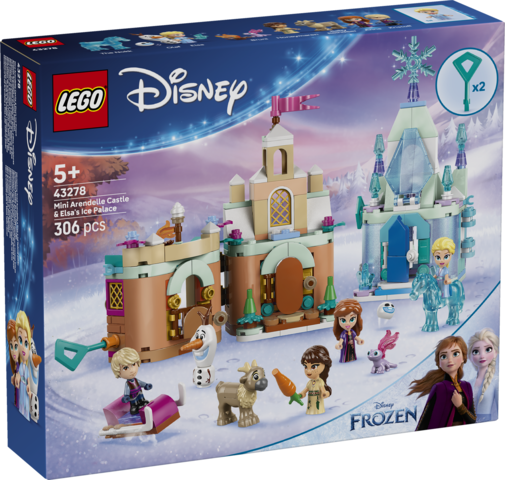 LEGO Mini Arendelle Castle & Elsa's Ice Palace 43278