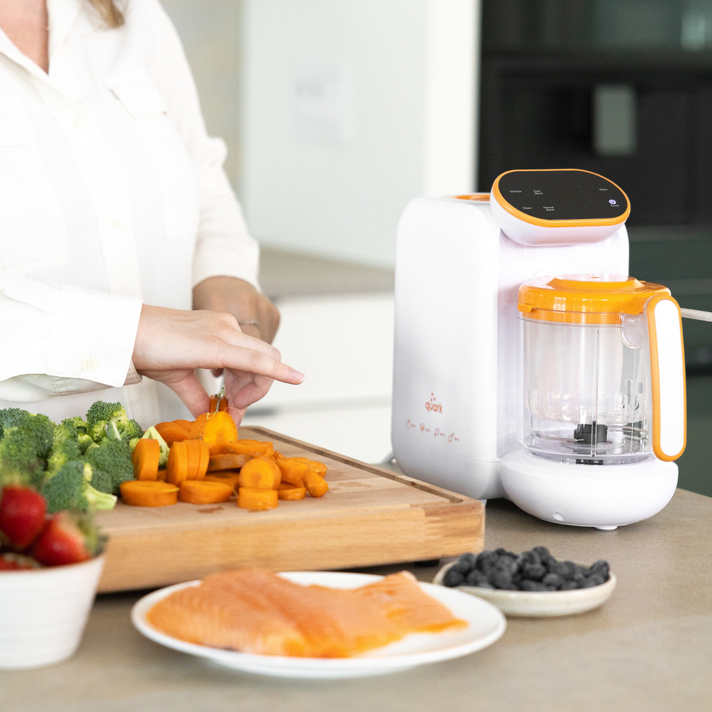 Quook 5-in-1 Baby Food Processor – Steamer, Blender & Bottle Warmer