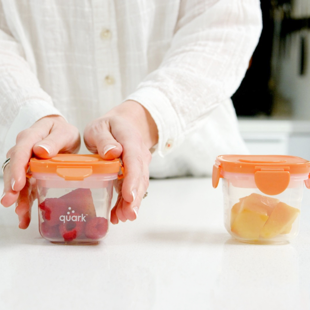Quark Storii Baby Food Storage Containers - 3-Pack with Ice Packs