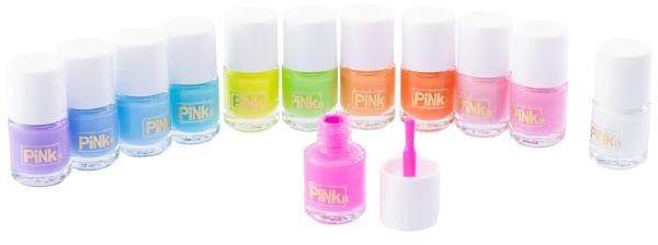 Pink It Rainbow Nails