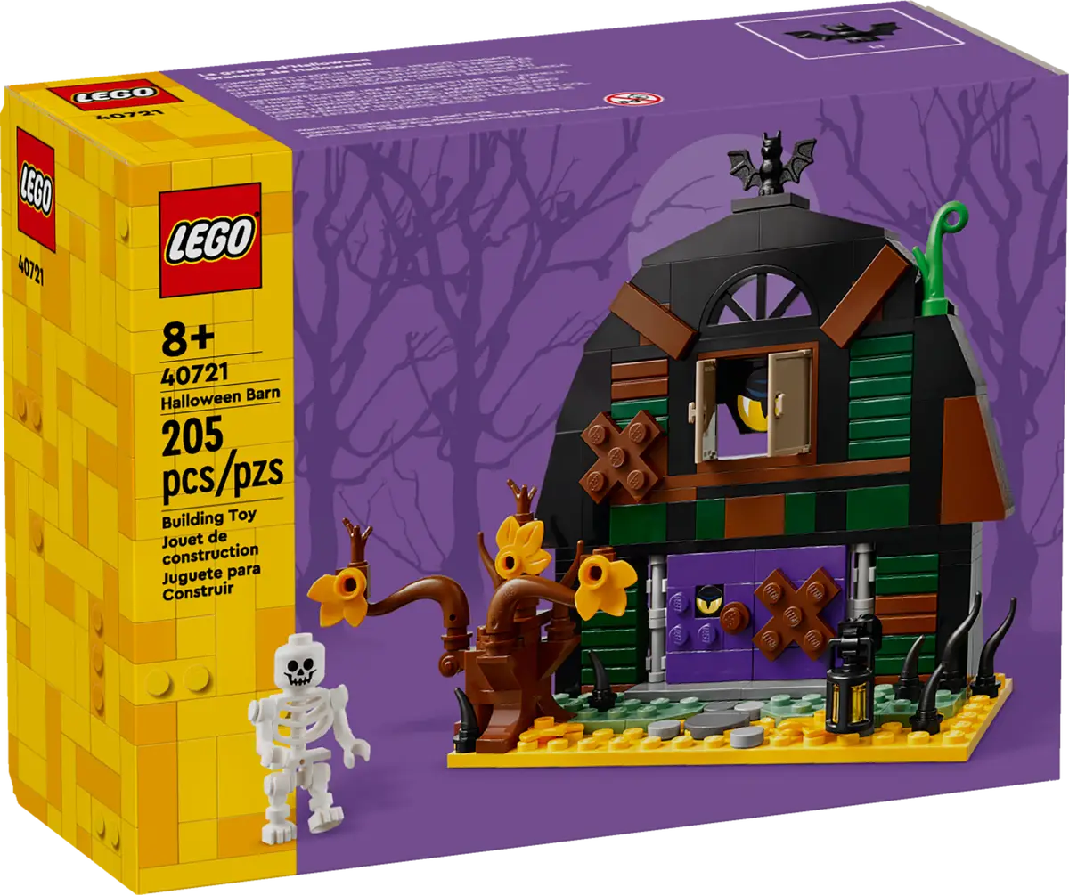 LEGO Halloween Barn 40721 – Spooky Build & Skeleton Fun