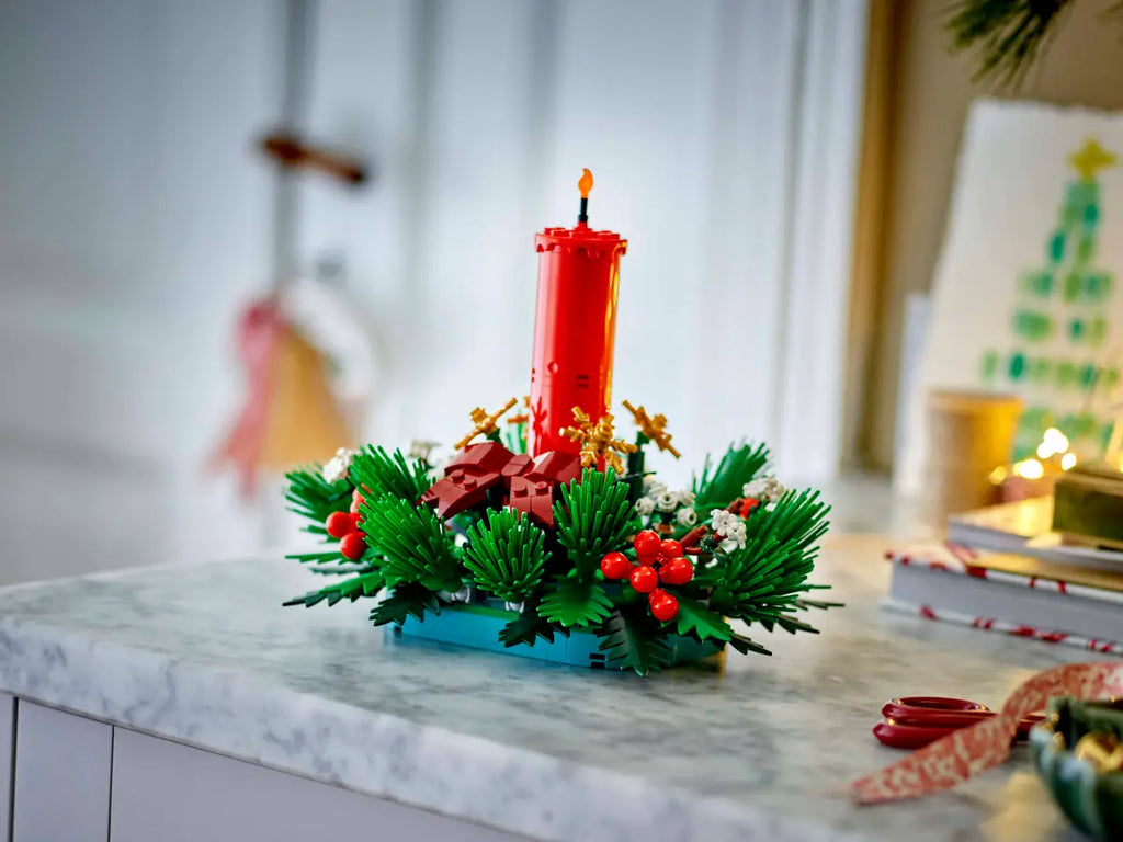LEGO® Christmas Table Decoration (40743) – Festive Candle Centerpiece