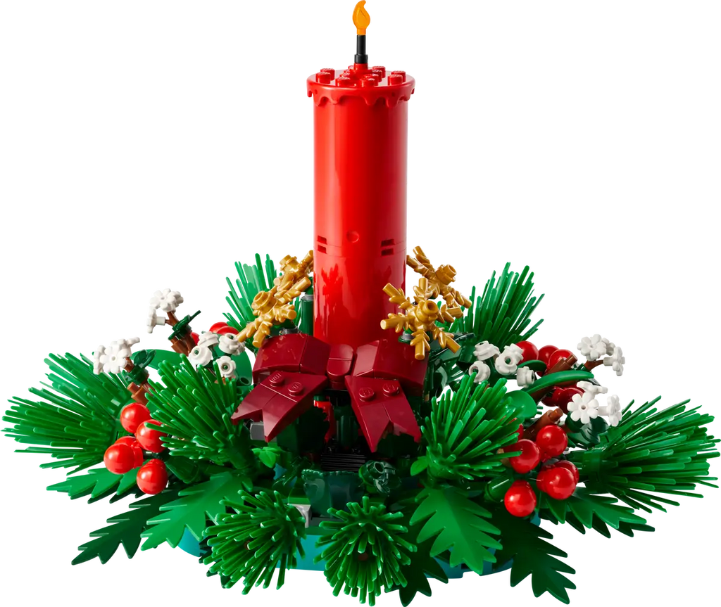 LEGO® Christmas Table Decoration (40743) – Festive Candle Centerpiece