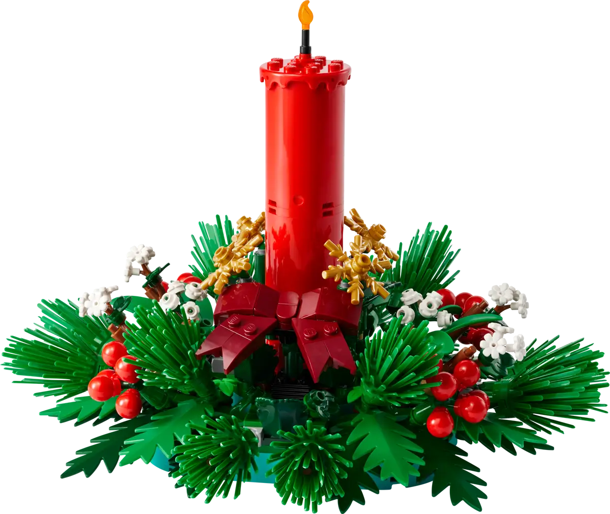 LEGO® Christmas Table Decoration (40743) – Festive Candle Centerpiece