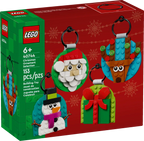 LEGO® Christmas Ornament Selection (40744) – Buildable Holiday Set