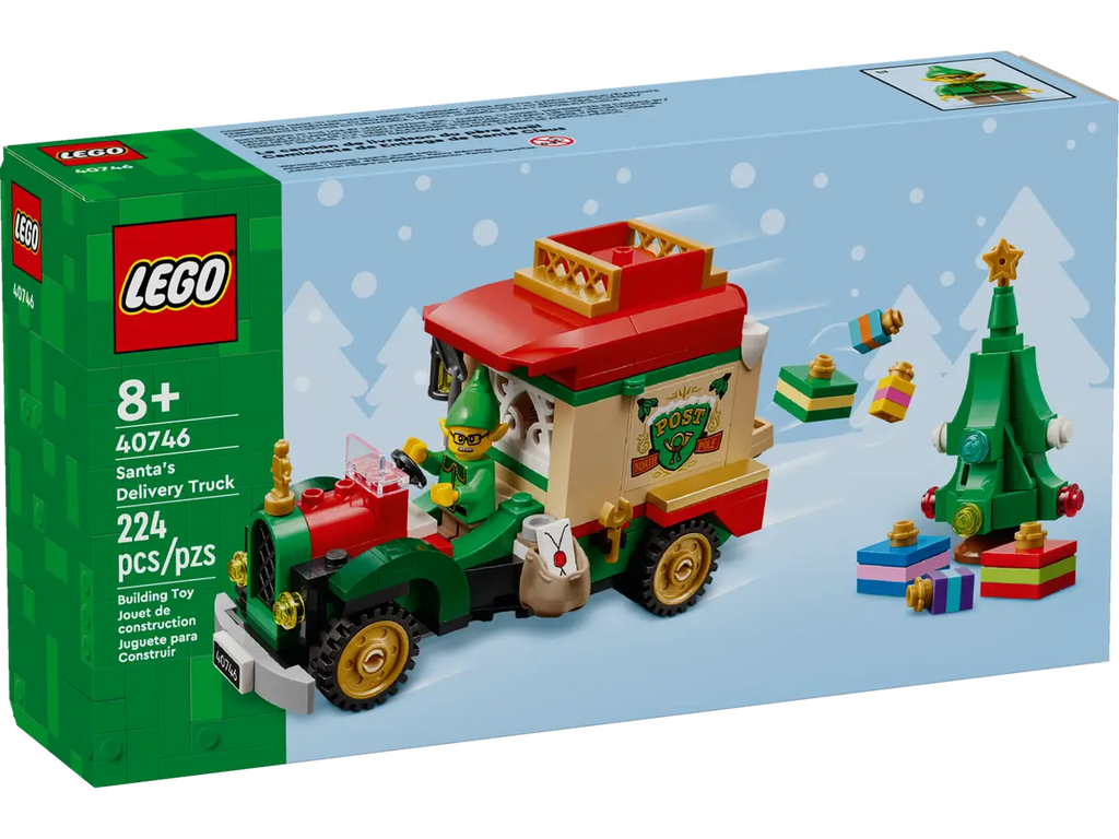 LEGO® Santa’s Delivery Truck (40746) – Festive Holiday Building Set